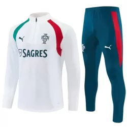 Portugal Träningströjasats Quarter-Zip 2026/27 Vit Portugal Träningströjasats Quarter-Zip 2026/27 Vit