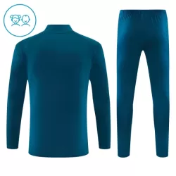 Portugal Träningströjasats Quarter-Zip Barn 2026/27 Blå