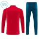 Portugal Träningströjasats Quarter-Zip Barn 2026/27 Röd