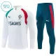 Portugal Träningströjasats Quarter-Zip Barn 2026/27 Vit Portugal Träningströjasats Quarter-Zip Barn 2026/27 Vit