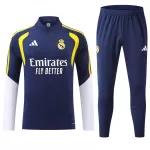 Real Madrid Träningströjasats Quarter-Zip 2026/27 Blå
