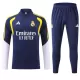 Real Madrid Träningströjasats Quarter-Zip 2026/27 Blå Real Madrid Träningströjasats Quarter-Zip 2026/27 Blå