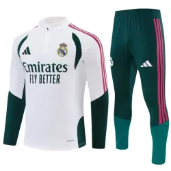 Real Madrid Träningströjasats Quarter-Zip 2026/27 Vit Real Madrid Träningströjasats Quarter-Zip 2026/27 Vit