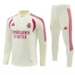 Real Madrid Träningströjasats Quarter-Zip 2026/27 Vit