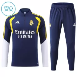 Real Madrid Träningströjasats Quarter-Zip Barn 2026/27 Blå Real Madrid Träningströjasats Quarter-Zip Barn 2026/27 Blå