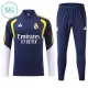 Real Madrid Träningströjasats Quarter-Zip Barn 2026/27 Blå Real Madrid Träningströjasats Quarter-Zip Barn 2026/27 Blå