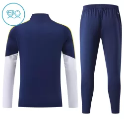 Real Madrid Träningströjasats Quarter-Zip Barn 2026/27 Blå