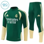 Real Madrid Träningströjasats Quarter-Zip Barn 2026/27 Grön