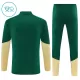 Real Madrid Träningströjasats Quarter-Zip Barn 2026/27 Grön
