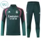 Real Madrid Träningströjasats Quarter-Zip Barn 2026/27 Grön
