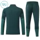 Real Madrid Träningströjasats Quarter-Zip Barn 2026/27 Grön