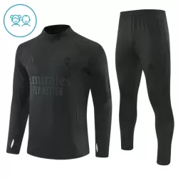 Real Madrid Träningströjasats Quarter-Zip Barn 2026/27 Svart