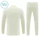 Real Madrid Träningströjasats Quarter-Zip Barn 2026/27 Vit