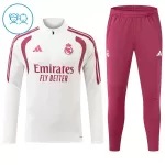Real Madrid Träningströjasats Quarter-Zip Barn 2026/27 Vit