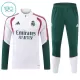 Real Madrid Träningströjasats Quarter-Zip Barn 2026/27 Vit Real Madrid Träningströjasats Quarter-Zip Barn 2026/27 Vit