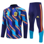 Spanien Träningströjasats Quarter-Zip 2026/27 Blå