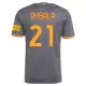 AS Roma Dybala 21 Fotbollströja Tredje 2026/27 AS Roma Dybala 21 Fotbollströja Tredje 2026/27