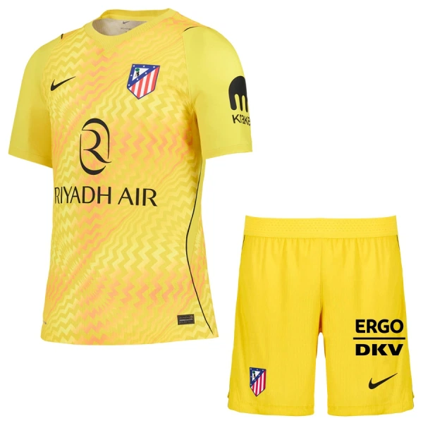 Atlético Madrid Målvakt Fotbollströja Barn 2026/27 Gul