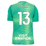 Atlético Madrid Oblak 13 Målvakt Fotbollströja 2026/27 Grön