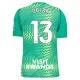 Atlético Madrid Oblak 13 Målvakt Fotbollströja 2026/27 Grön