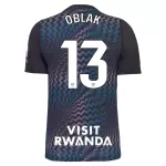 Atlético Madrid Oblak 13 Målvakt Fotbollströja 2026/27 Svart