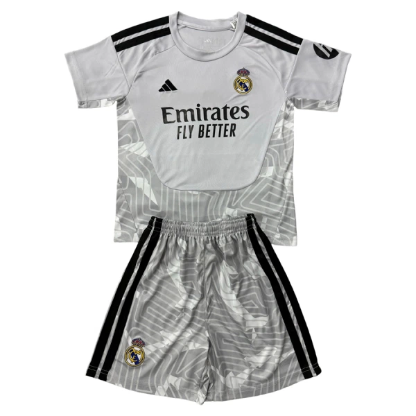Real Madrid Målvakt Fotbollströja Barn 2026/27 Grå Real Madrid Målvakt Fotbollströja Barn 2026/27 Grå