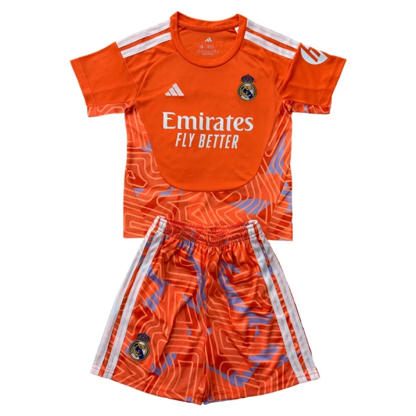 Real Madrid Målvakt Fotbollströja Barn 2026/27 Orange Real Madrid Målvakt Fotbollströja Barn 2026/27 Orange