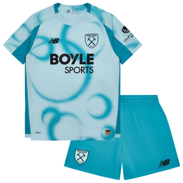 West Ham United Fotbollströja Barn Tredje 2026/27 West Ham United Fotbollströja Barn Tredje 2026/27