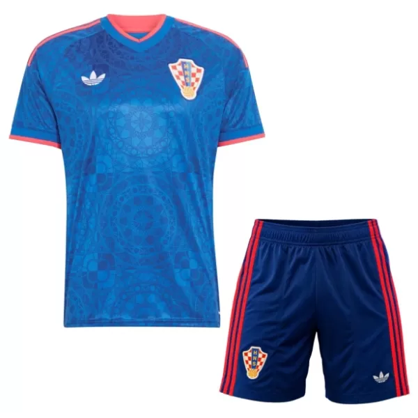 Kroatien Fotbollströja Barn Borta 2026/27 Kroatien Fotbollströja Barn Borta 2026/27