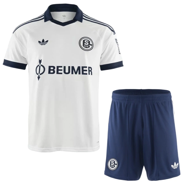 Schalke 04 Fotbollströja Barn Borta 2026/27 Schalke 04 Fotbollströja Barn Borta 2026/27