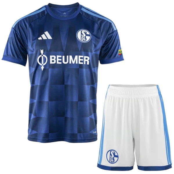 Schalke 04 Fotbollströja Barn Hemma 2026/27 Schalke 04 Fotbollströja Barn Hemma 2026/27