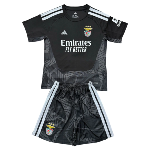 SL Benfica Målvakt Fotbollströja Barn 2026/27 Svart SL Benfica Målvakt Fotbollströja Barn 2026/27 Svart