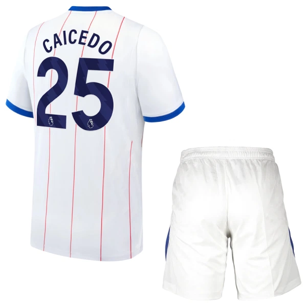 Chelsea Caicedo 25 Fotbollströja Barn Tredje 2026/27 Chelsea Caicedo 25 Fotbollströja Barn Tredje 2026/27