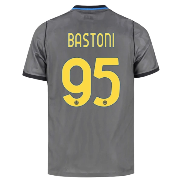 Inter Milan Bastoni 95 Fotbollströja Tredje 2026/27 Inter Milan Bastoni 95 Fotbollströja Tredje 2026/27