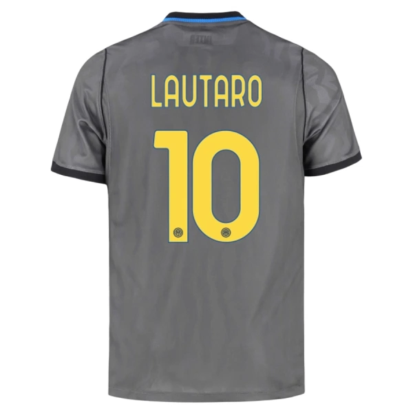 Inter Milan Lautaro 10 Fotbollströja Tredje 2026/27 Inter Milan Lautaro 10 Fotbollströja Tredje 2026/27