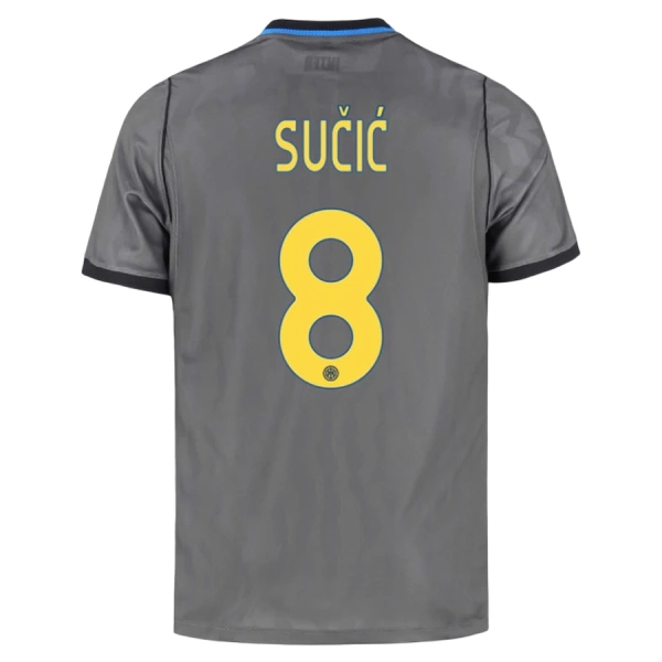 Inter Milan Sucic 8 Fotbollströja Tredje 2026/27 Inter Milan Sucic 8 Fotbollströja Tredje 2026/27