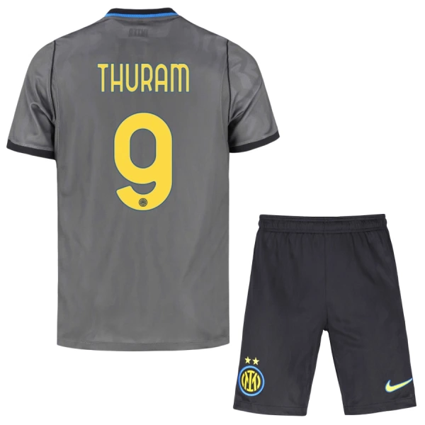 Inter Milan Thuram 9 Fotbollströja Barn Tredje 2026/27 Inter Milan Thuram 9 Fotbollströja Barn Tredje 2026/27