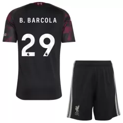 Liverpool B. Barcola 29 Fotbollströja Barn Tredje 2026/27