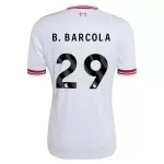 Liverpool B. Barcola 29 Fotbollströja Borta 2026/27