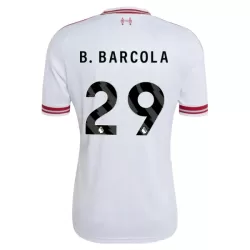 Liverpool B. Barcola 29 Fotbollströja Borta 2026/27