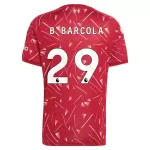 Liverpool B. Barcola 29 Fotbollströja Hemma 2026/27