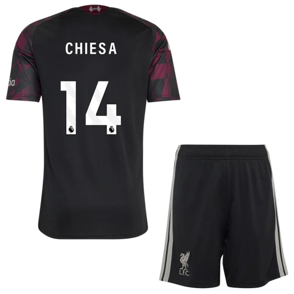 Liverpool Chiesa 14 Fotbollströja Barn Tredje 2026/27 Liverpool Chiesa 14 Fotbollströja Barn Tredje 2026/27