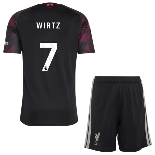 Liverpool Wirtz 7 Fotbollströja Barn Tredje 2026/27