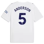Manchester City Anderson 5 Fotbollströja Tredje 2026/27