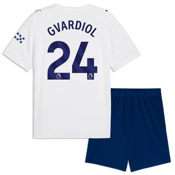 Manchester City Gvardiol 24 Fotbollströja Barn Tredje 2026/27 Manchester City Gvardiol 24 Fotbollströja Barn Tredje 2026/27