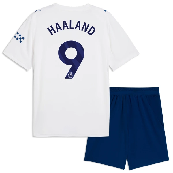 Manchester City Haaland 9 Fotbollströja Barn Tredje 2026/27 Manchester City Haaland 9 Fotbollströja Barn Tredje 2026/27