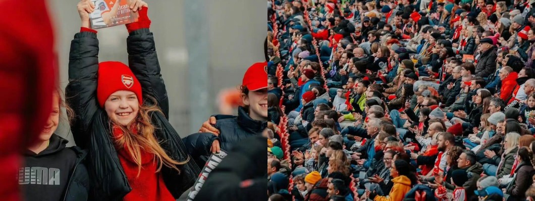 En karneval med 60 050 personer, en heroisk kamp mellan Arsenal Women och Tottenham Women En karneval med 60 050 personer, en heroisk kamp mellan Arsenal Women och Tottenham Women