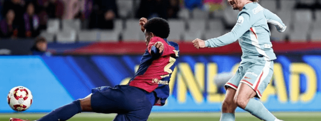 Camp Nou arrangerade en målstrid - Barcelona och Atletico Madrid gjorde oavgjort 4-4