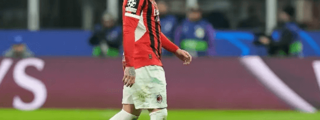 Theo blev utvisad för dykning, AC Milan blev tyvärr utslagen från Champions League Theo blev utvisad för dykning, AC Milan blev tyvärr utslagen från Champions League